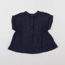 Boutchou - blouse bleu - 12 mois
