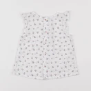Boutchou - blouse blanc - 9 mois