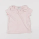 Cyrillus - tee-shirt rose - 6 mois