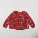 Vertbaudet - blouse rouge - 4 ans