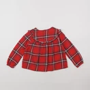 Vertbaudet - blouse rouge - 4 ans