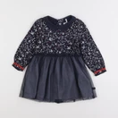 IKKS - robe bleu - 18 mois