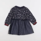 IKKS - robe bleu - 18 mois