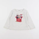 Vertbaudet - tee-shirt beige - 3 ans
