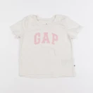 GAP - tee-shirt blanc - 2 ans