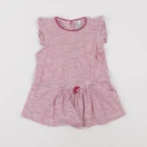 Natalys - robe blanc, rose - 6 mois