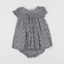 Boutchou - robe violet - 3 mois