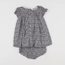 Boutchou - robe violet - 3 mois