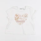IKKS - tee-shirt blanc - 18 mois