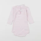 Petit Bateau - body à col rose - 6 mois