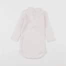 Petit Bateau - body à col rose - 6 mois