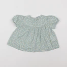Vertbaudet - blouse vert - 6 mois