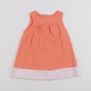 Petit Bateau - robe orange - 3 mois
