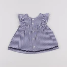 Jacadi - blouse bleu - 6 mois