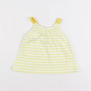 Zara - débardeur jaune - 6/9 mois