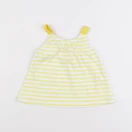 Zara - débardeur jaune - 6/9 mois