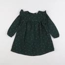 Vertbaudet - robe vert - 3 ans