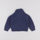 Boutchou - gilet bleu - 6 mois