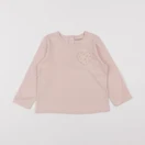 Vertbaudet - tee-shirt rose - 2 ans