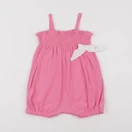 Petit Bateau - combinaison rose - 12 mois