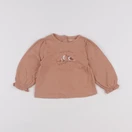 Vertbaudet - tee-shirt marron - 9 mois