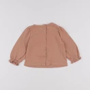 Vertbaudet - tee-shirt marron - 9 mois