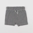 H&M - short gris - 2/4 mois