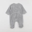 La Redoute - pyjama velours gris - 1 mois