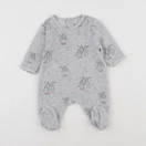 La Redoute - pyjama velours gris - 1 mois