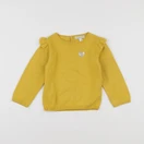 Vertbaudet - pull jaune - 18 mois