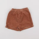 Vertbaudet - short marron - 2 ans