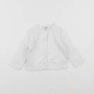 Cyrillus - gilet blanc - 6 mois