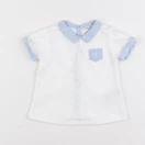 Cyrillus - tee-shirt blanc - 6 mois