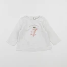 Tape à l'oeil - tee-shirt blanc - 6 mois