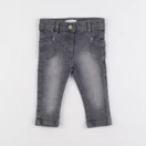 Vertbaudet - jean gris - 6 mois