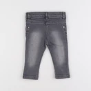 Vertbaudet - jean gris - 6 mois