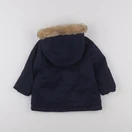 Vertbaudet - manteau bleu - 18 mois