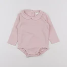 H&M - body à col rose - 3 mois