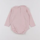 H&M - body à col rose - 3 mois
