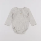 Zara - body beige - 3/6 mois