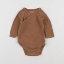 Vertbaudet - body marron - 6 mois