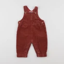 Vertbaudet - salopette rouge - 6 mois