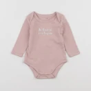 Vertbaudet - body rose - 6 mois