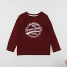Vertbaudet - tee-shirt rouge - 3 ans