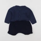 Mango - combinaison bleu - 1/3 mois