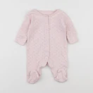Next - pyjama coton rose - 1 mois