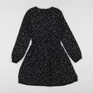 IKKS - robe noir - 8 ans