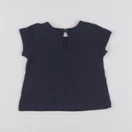 Boutchou - tee-shirt bleu - 6 mois