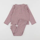 Vertbaudet - ensemble rose - 18 mois