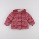 Vertbaudet - manteau rose - 18 mois